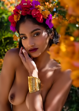 Angel Constance in Bright and Blooming