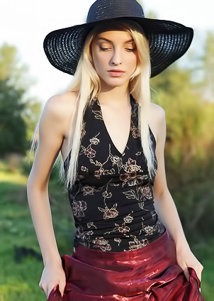 Kira In Date At Dusk