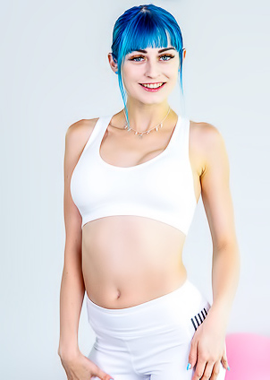 Jewelz Blu In Blue Hair, Deep Pussy