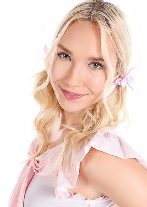 Claire Roos Tiny Blonde Loves Pink Toy