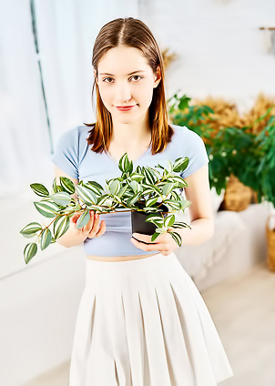 Cute Brunette Hareniks Fondling Her Sexy Small Breasts And Grabbing Her Perfect Ass Cheeks