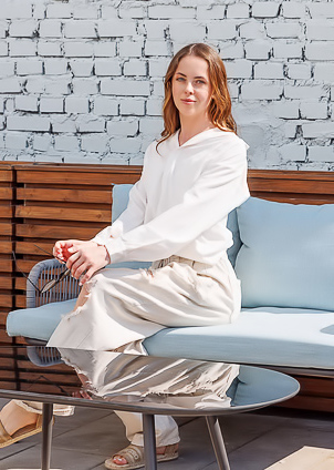 Margot Ferns Drops Her Pants And Slides Her Panties Down Her Long Legs