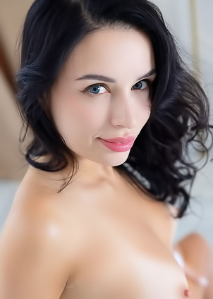 Milena Ray Lets Her Crisp White Shirt Fall Open To Expose Her Gorgeous Breasts