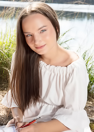 Deena Rolling Over To Flaunt Her Sexy Booty