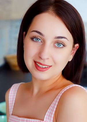 Alin Luxe In Her Pink Gingham Dress Revealing Her Luscious Ass