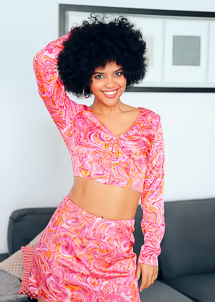 Selva Lapiedra Expose Her Hairy Pussy And Flaunting Her Perky Breasts