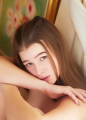 Olivia Sparkle Teases In Lace Lingerie Unveiling Seductive Striptease Solo