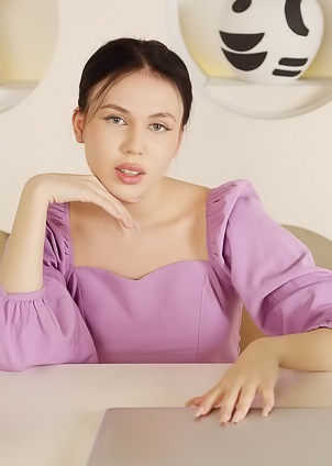 Kris Si Entices In Panties While Displaying Perky Nipples And Agile Feet On A Chair Indoors