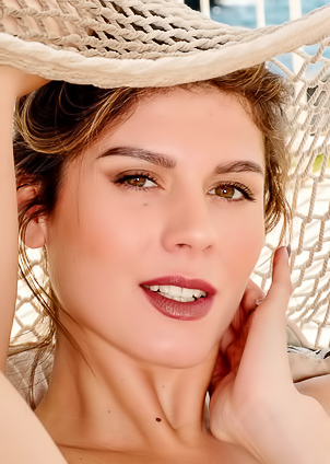 Vanessa Paris Rides Sheer Satin Breeze, Sun-Kissed Silhouette Kissed By French Wind