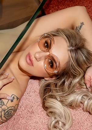 Laya Bella Reveals Emotions in Lingerie & Tattoo Artistry