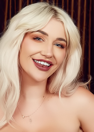 Kinky Blond Gets Fucked In Red Stockings