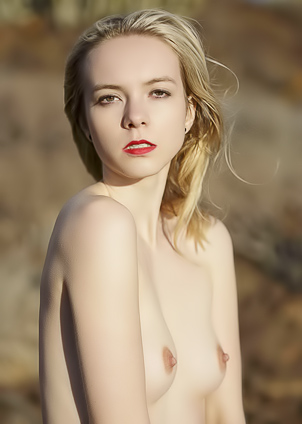 Emmi Beautiful Girl Posing Nude